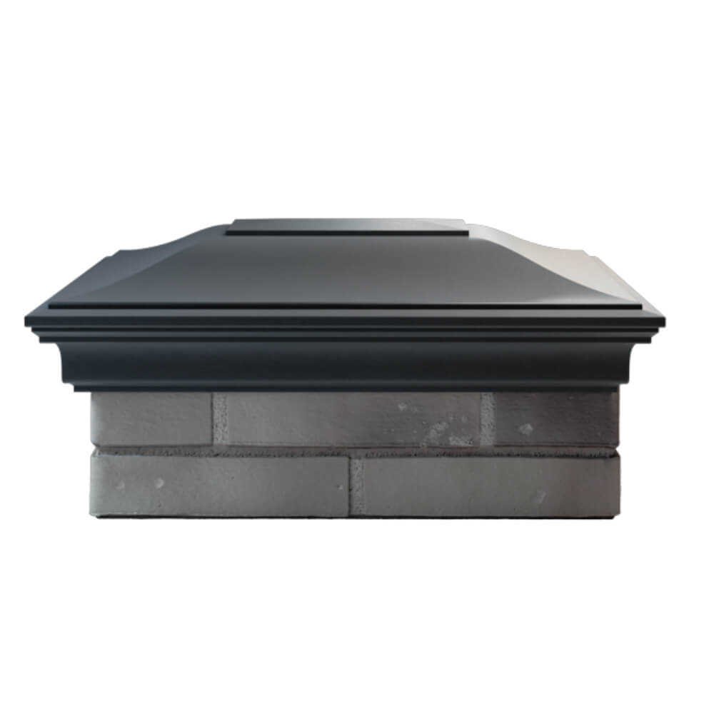 Колпак Zking Монблан Серый на столб 2х1.5 кирпича (515х385мм) в Коврове фото