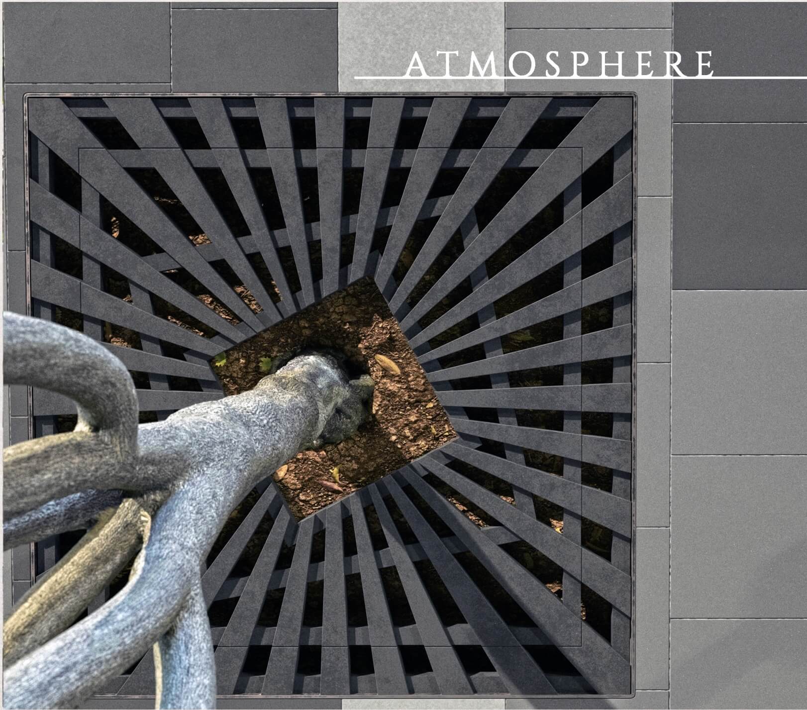 Приствольная решетка для дерева ZKING ATMOSPHERE 1.2х1.2м Черная в Коврове фото