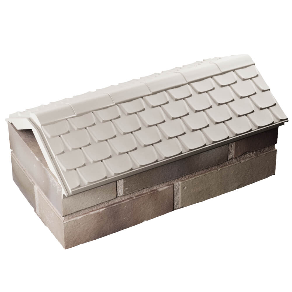 Парапет Zking Эльбрус Бежевый с посадкой на 1 кирпич (255мм) в Коврове фото