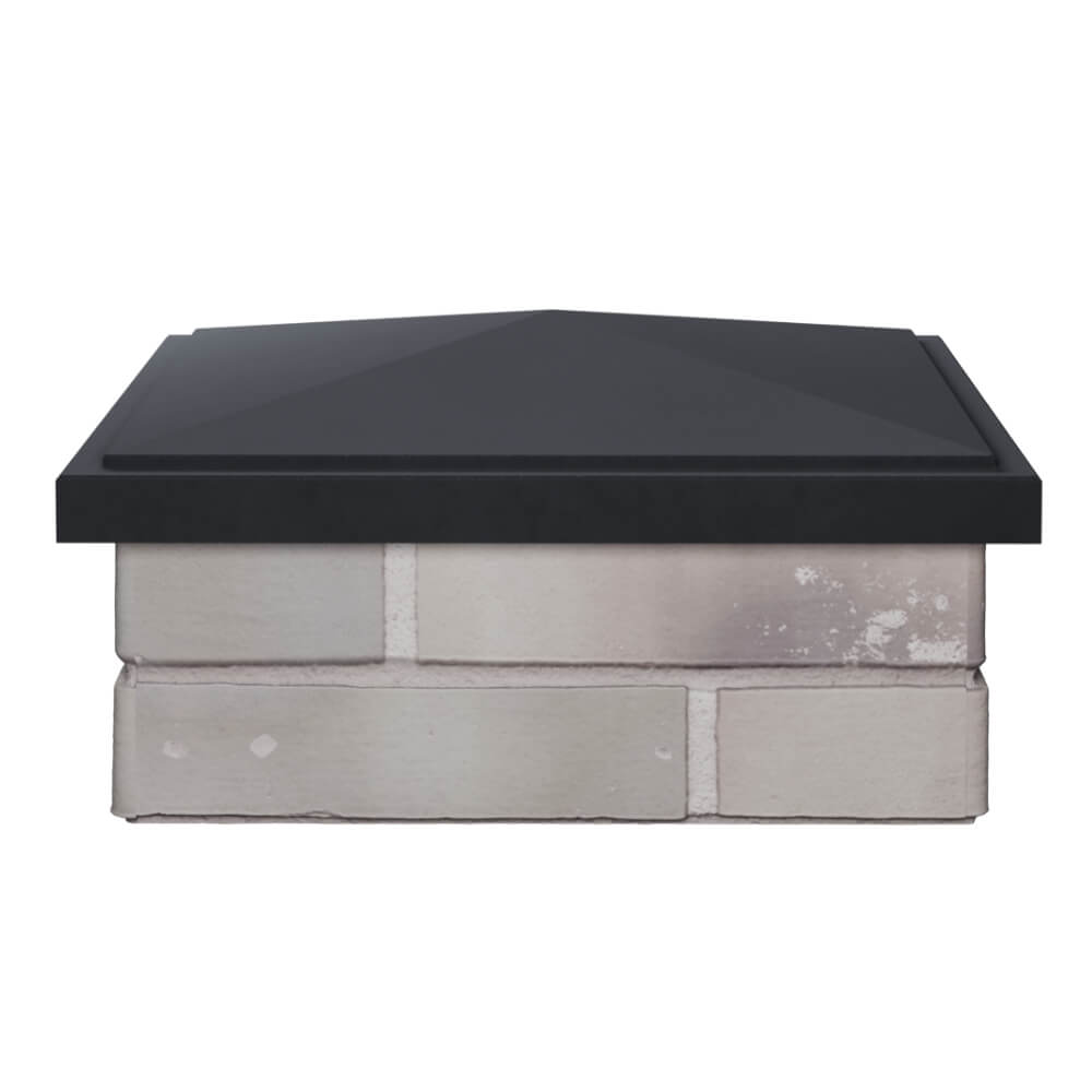 Колпак Zking БонаМоно Серый на столб 1.5х1.5 кирпича (385х385, 400х400мм) Ковров фото