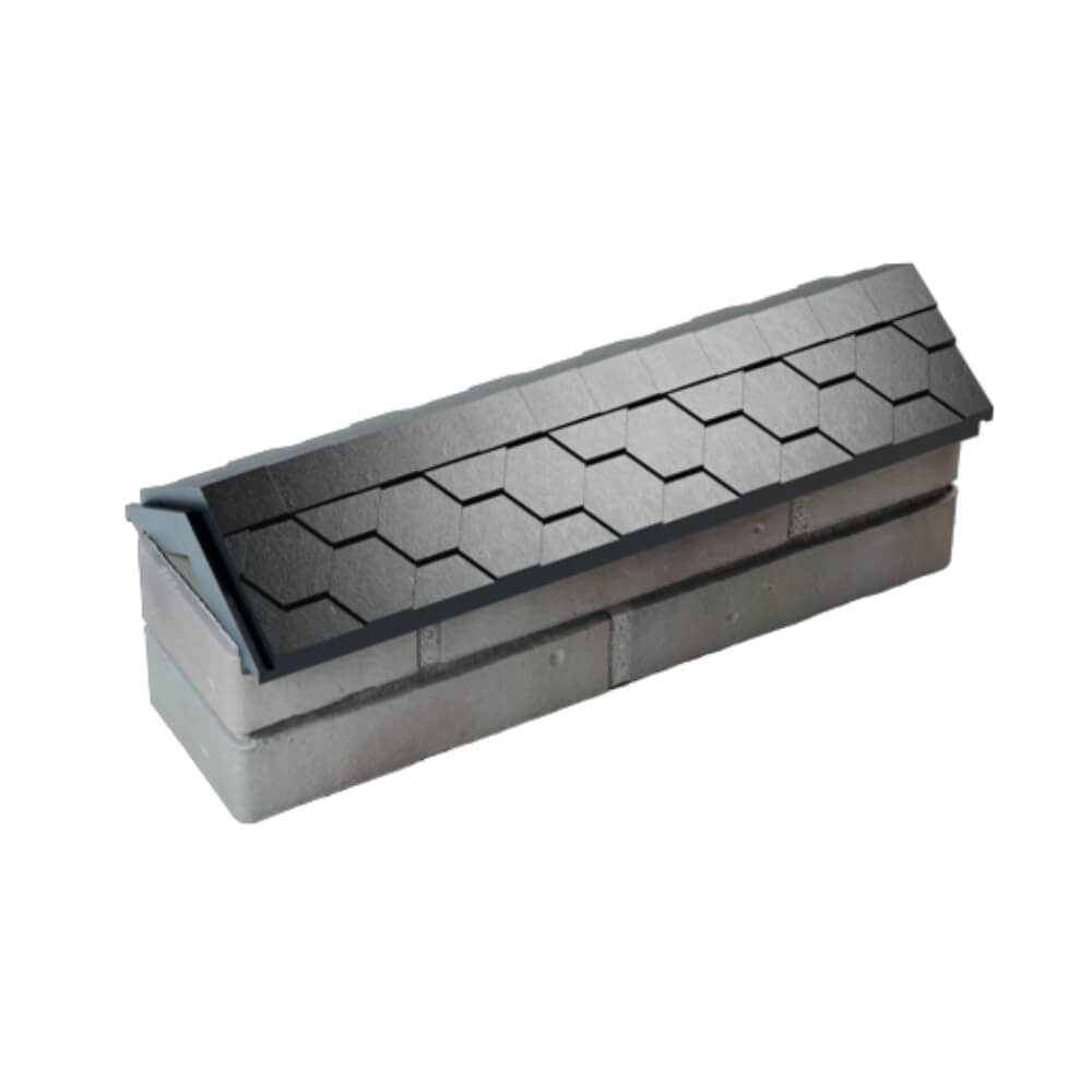 Парапет Zking Эверест Черный с посадкой на 0.5 кирпича (130мм) в Коврове фото