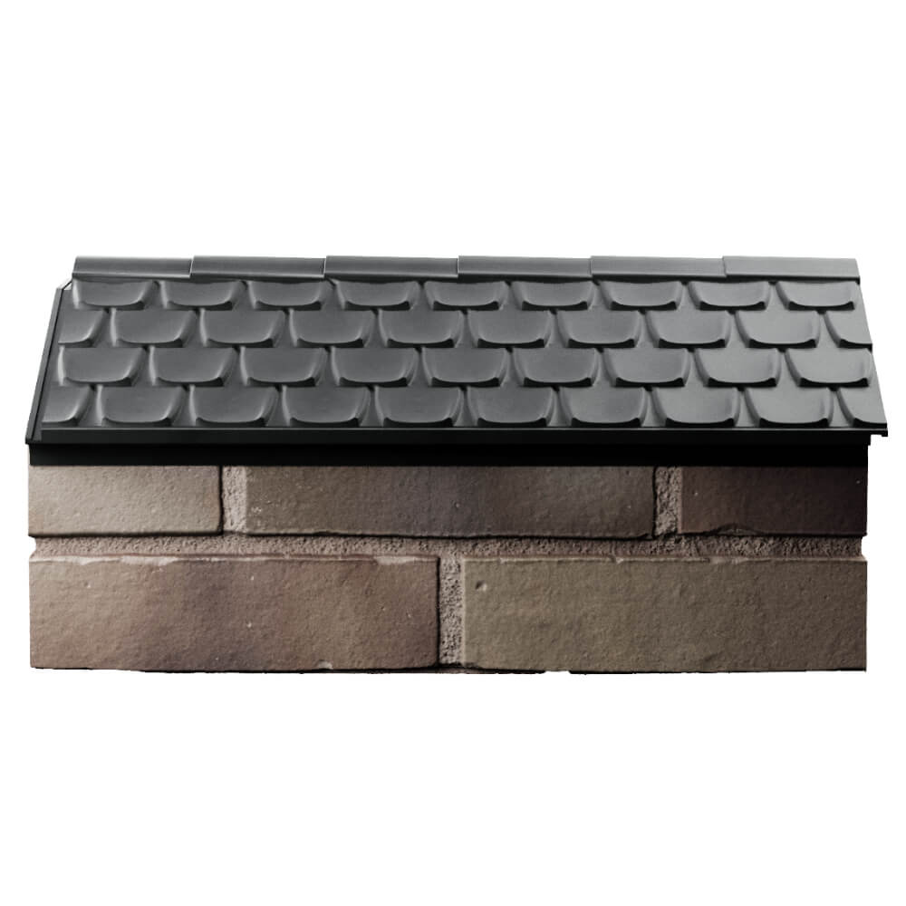 Парапет Zking Эльбрус Серый с посадкой на 1 кирпич (255мм) в Коврове фото