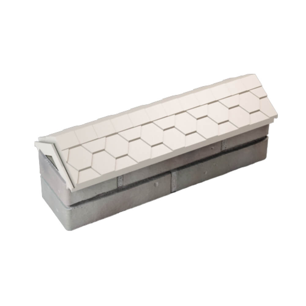 Парапет Zking Эверест Бежевый с посадкой на 0.5 кирпича (130мм) в Коврове фото