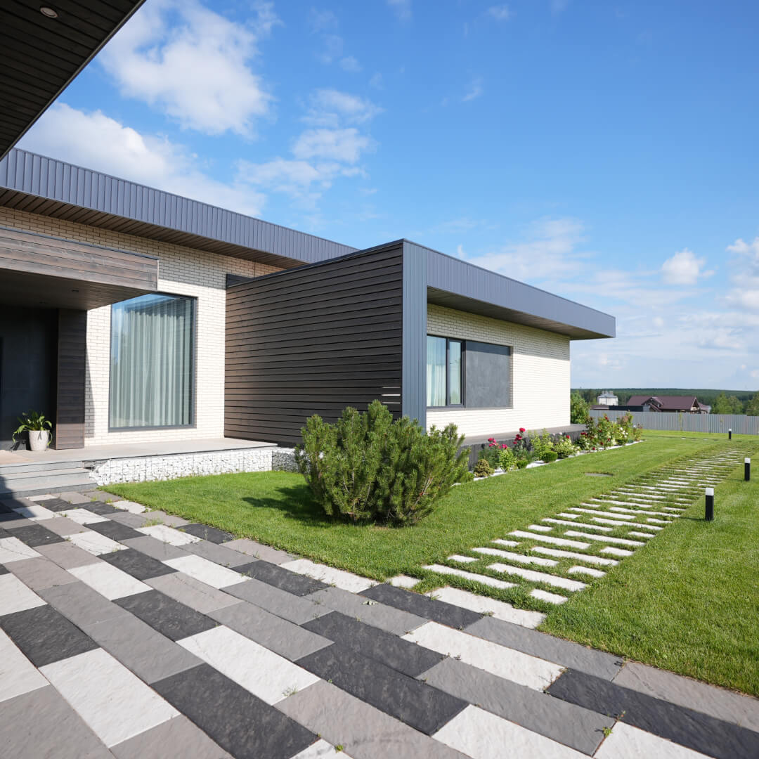 Шаговая плита STONE Светлая Галька 990х330х55мм в Коврове фото