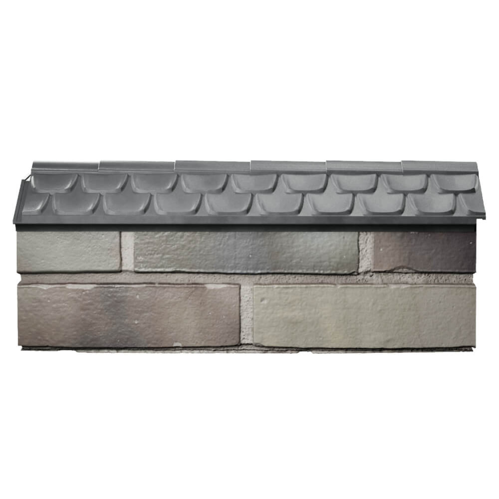 Парапет Zking Эльбрус Серый с посадкой на 0.5 кирпича (130мм) в Коврове фото