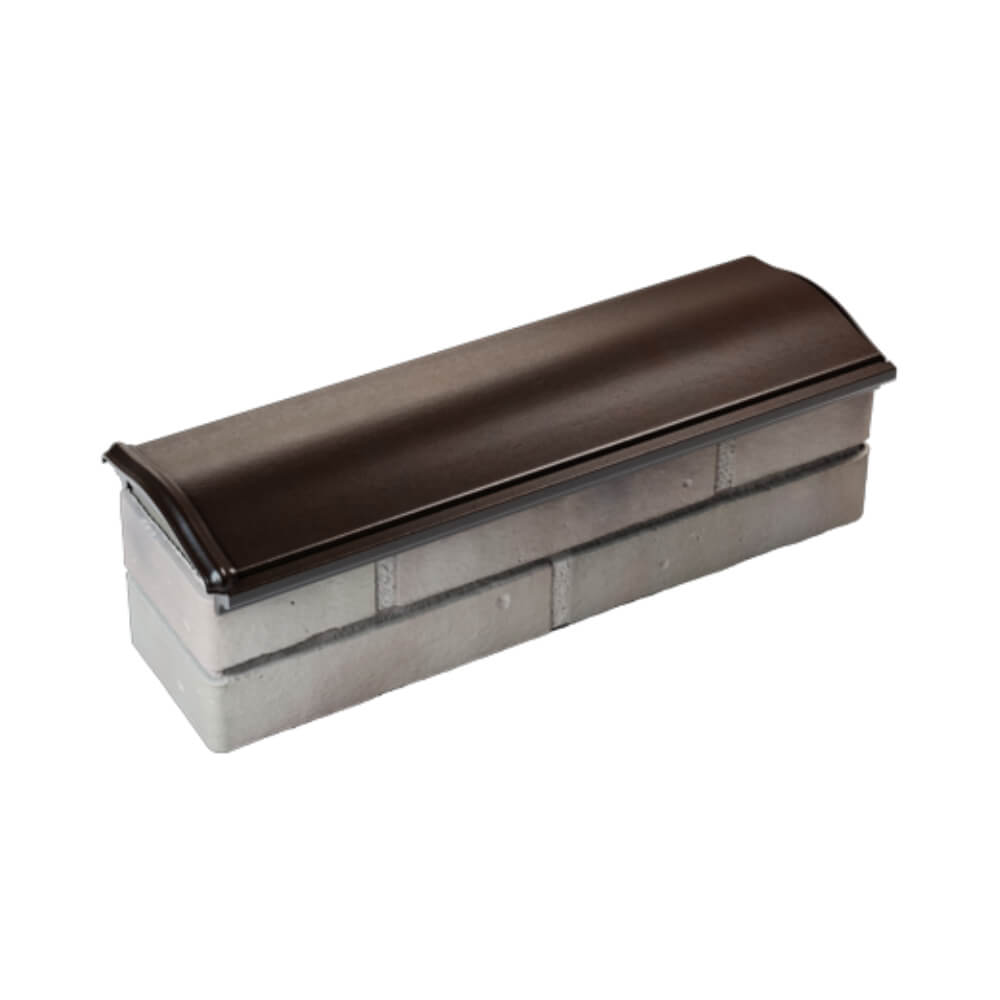 Парапет Zking Монблан Коричневый посадка на 0.5 кирпича (130мм) в Коврове фото