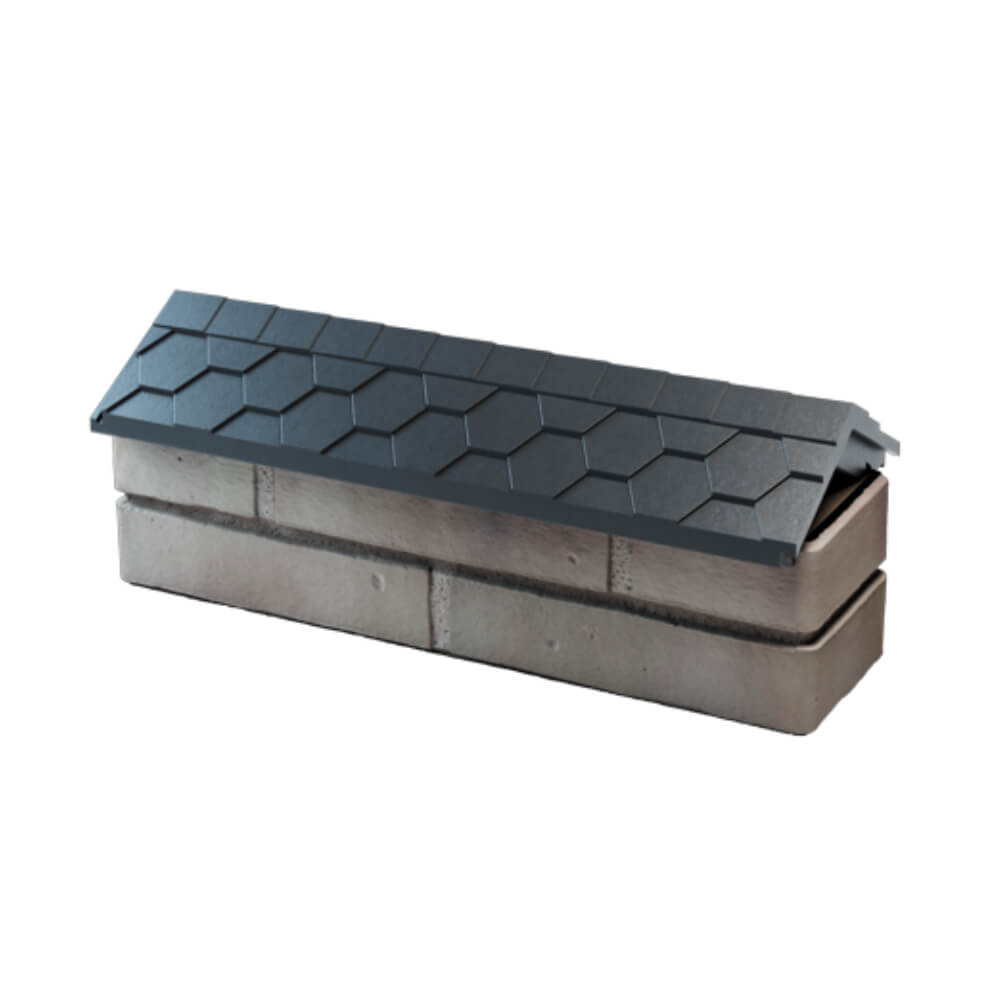 Парапет Zking Эверест Серый с посадкой на 0.5 кирпича (130мм) в Коврове фото