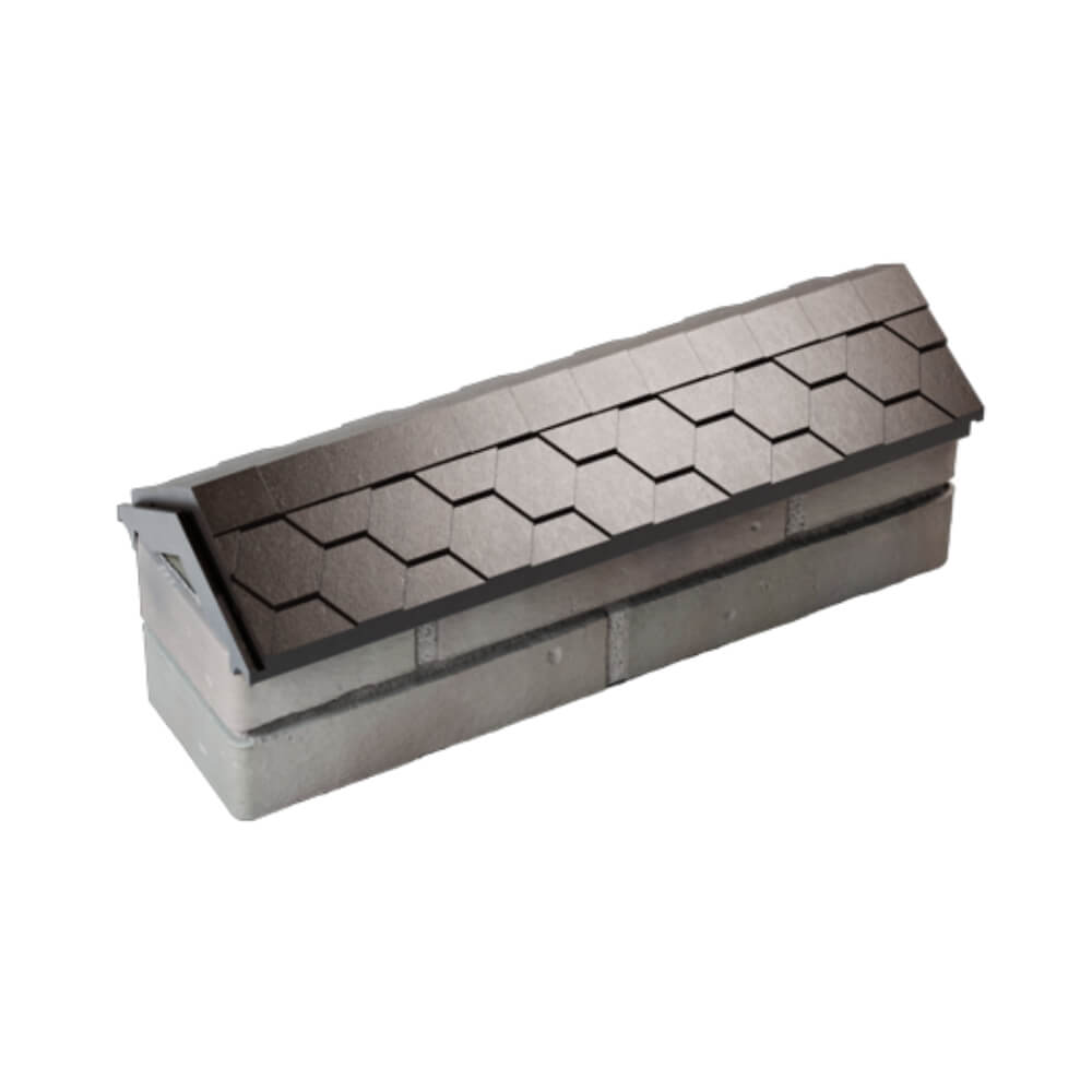 Парапет Zking Эверест Коричневый с посадкой на 0.5 кирпича (130мм) в Коврове фото