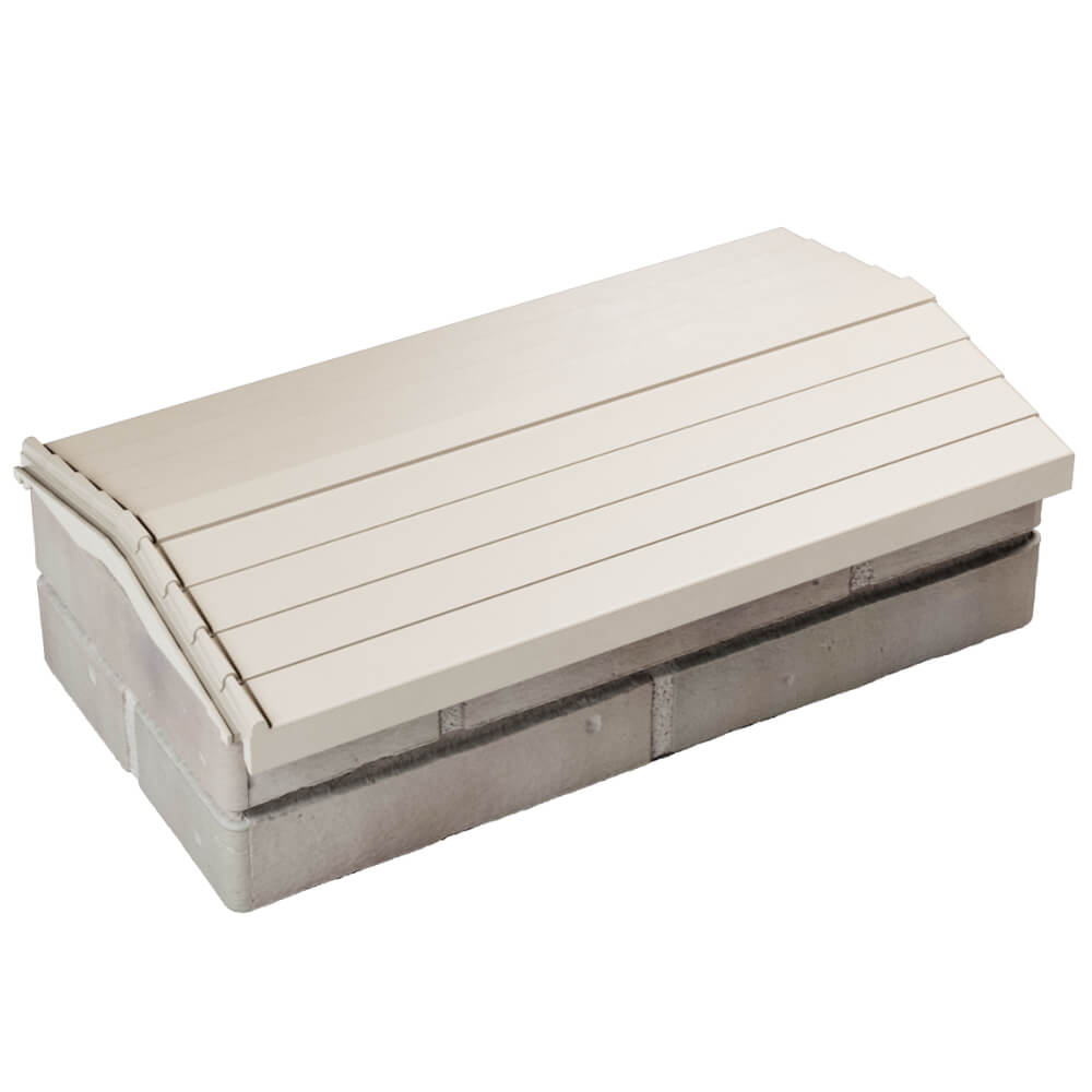 Парапет Zking Бона ХайТек Бежевый с посадкой на 1 кирпич (200/225/255мм) в Коврове фото