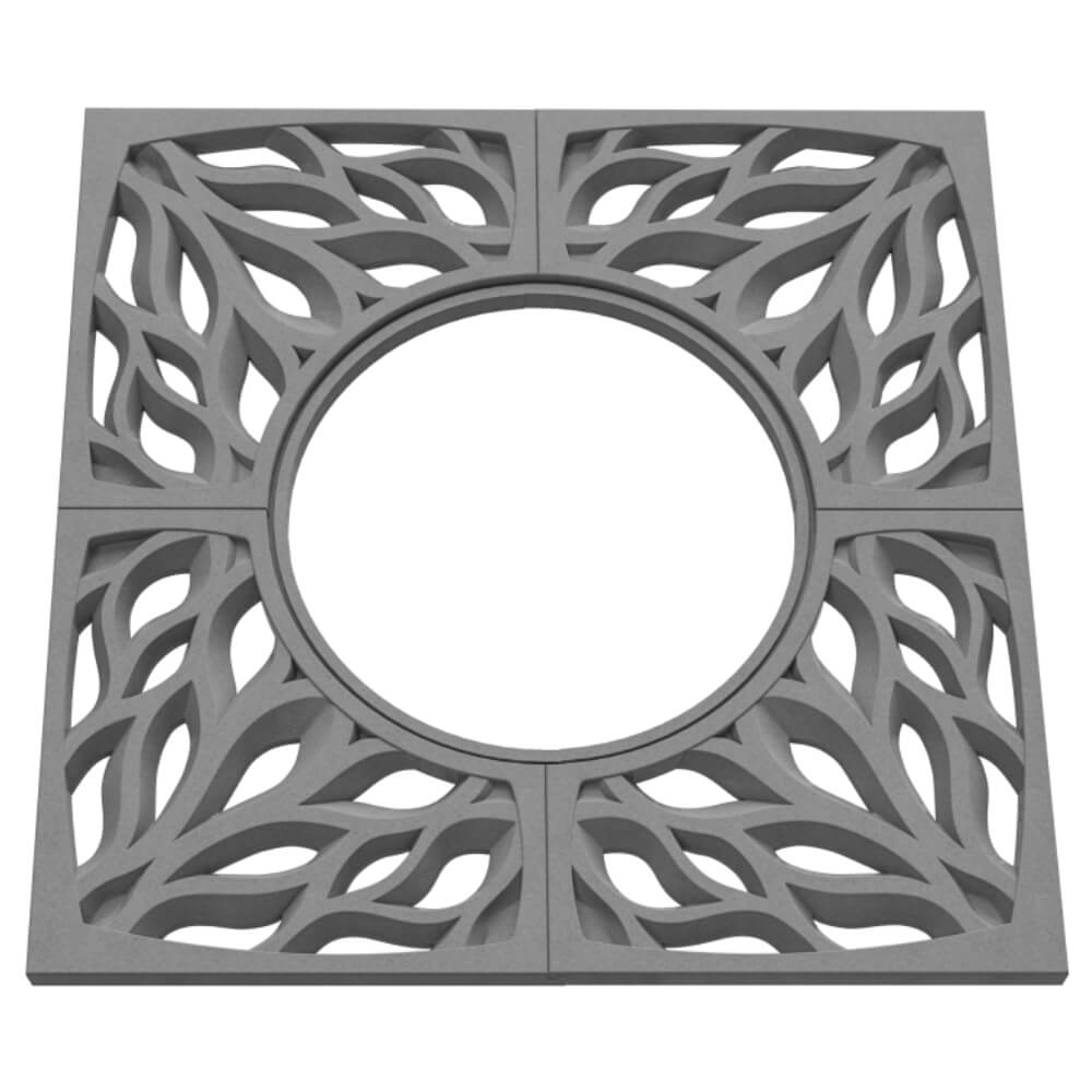 Приствольная решетка для дерева ZKING CRUST 1.2х1.2м Серая в Коврове фото