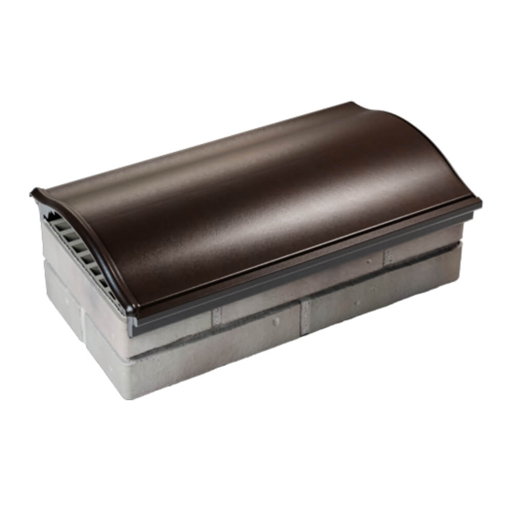 Парапет Zking Монблан Коричневый посадка на 1 кирпич (200/225/255мм) в Коврове фото