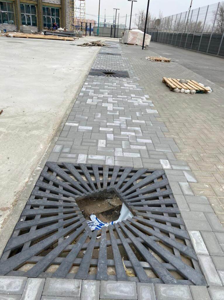 Приствольная решетка для дерева ZKING ATMOSPHERE 1.2х1.2м Черная в Коврове фото