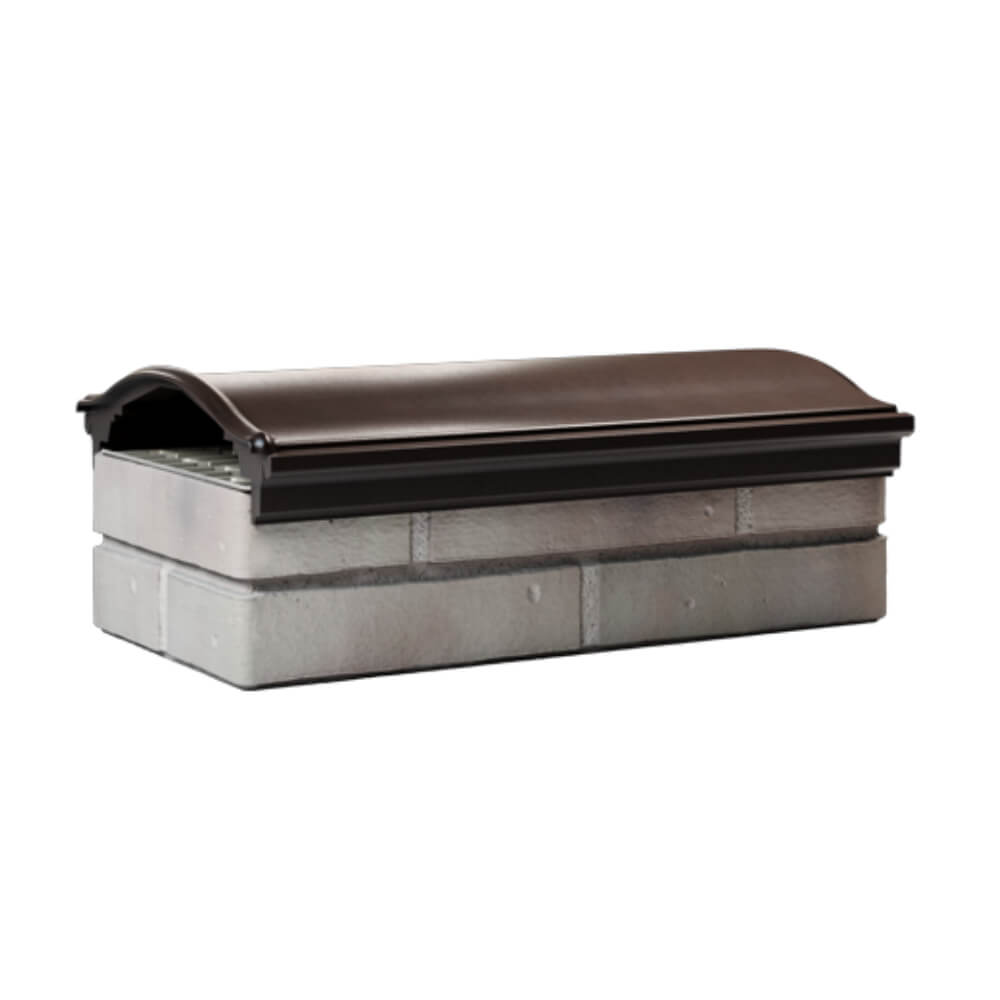 Парапет Zking Монблан Коричневый посадка на 1 кирпич (200/225/255мм) Ковров фото