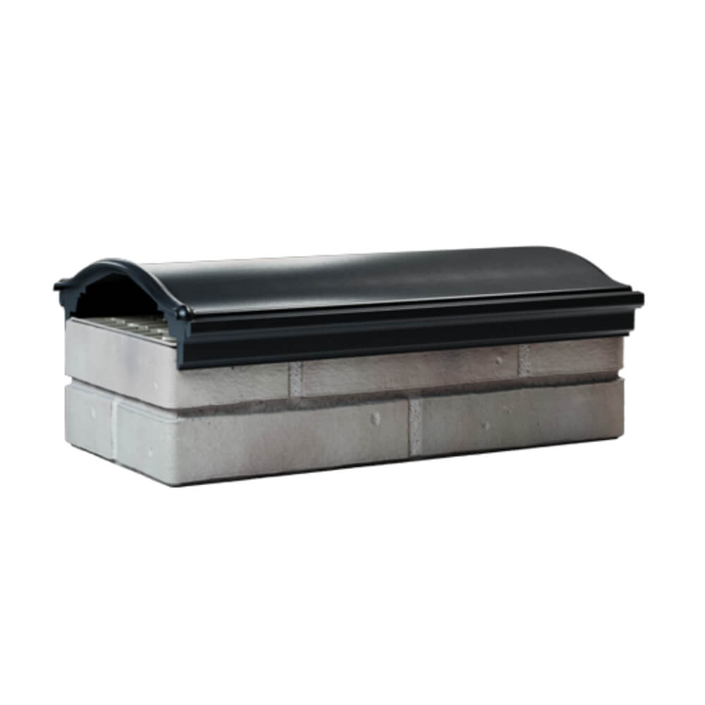 Парапет Zking Монблан Черный посадка на 1 кирпич (200/225/255мм) Ковров фото