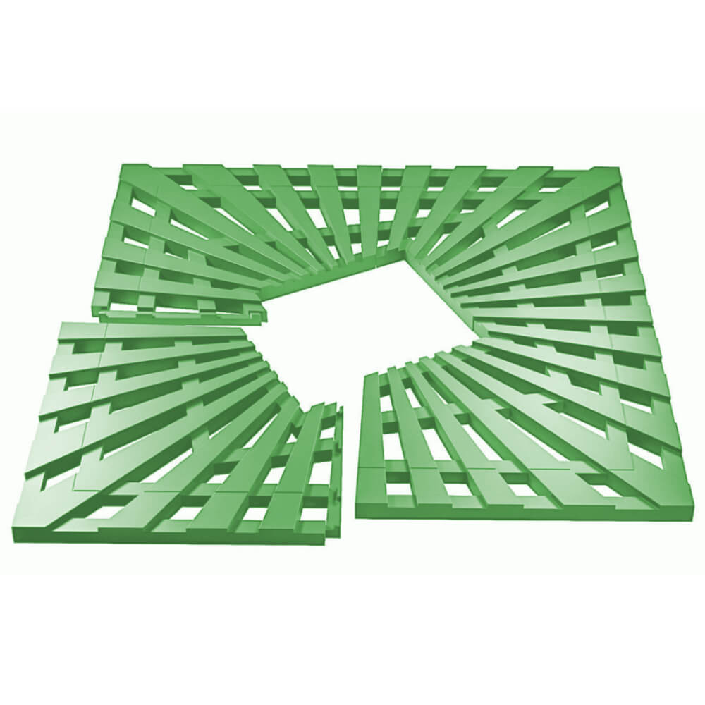 Приствольная решетка для дерева ZKING ATMOSPHERE 1.2х1.2м Зеленая в Коврове фото