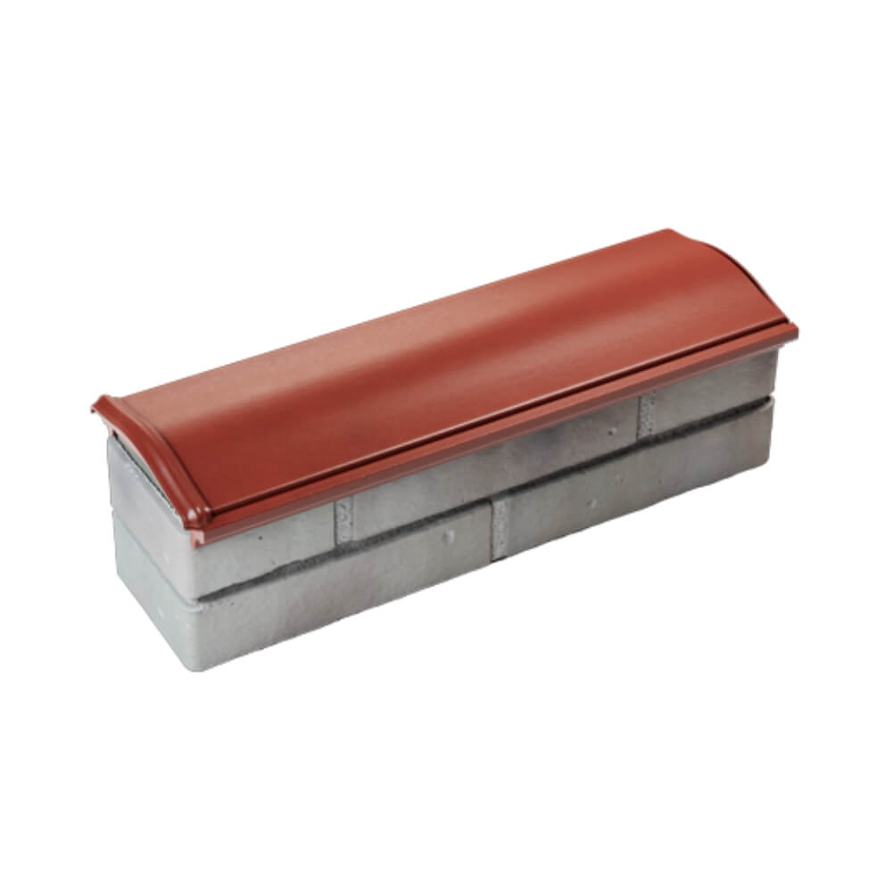 Парапет Zking Монблан Красный посадка на 0.5 кирпича (130мм) в Коврове фото