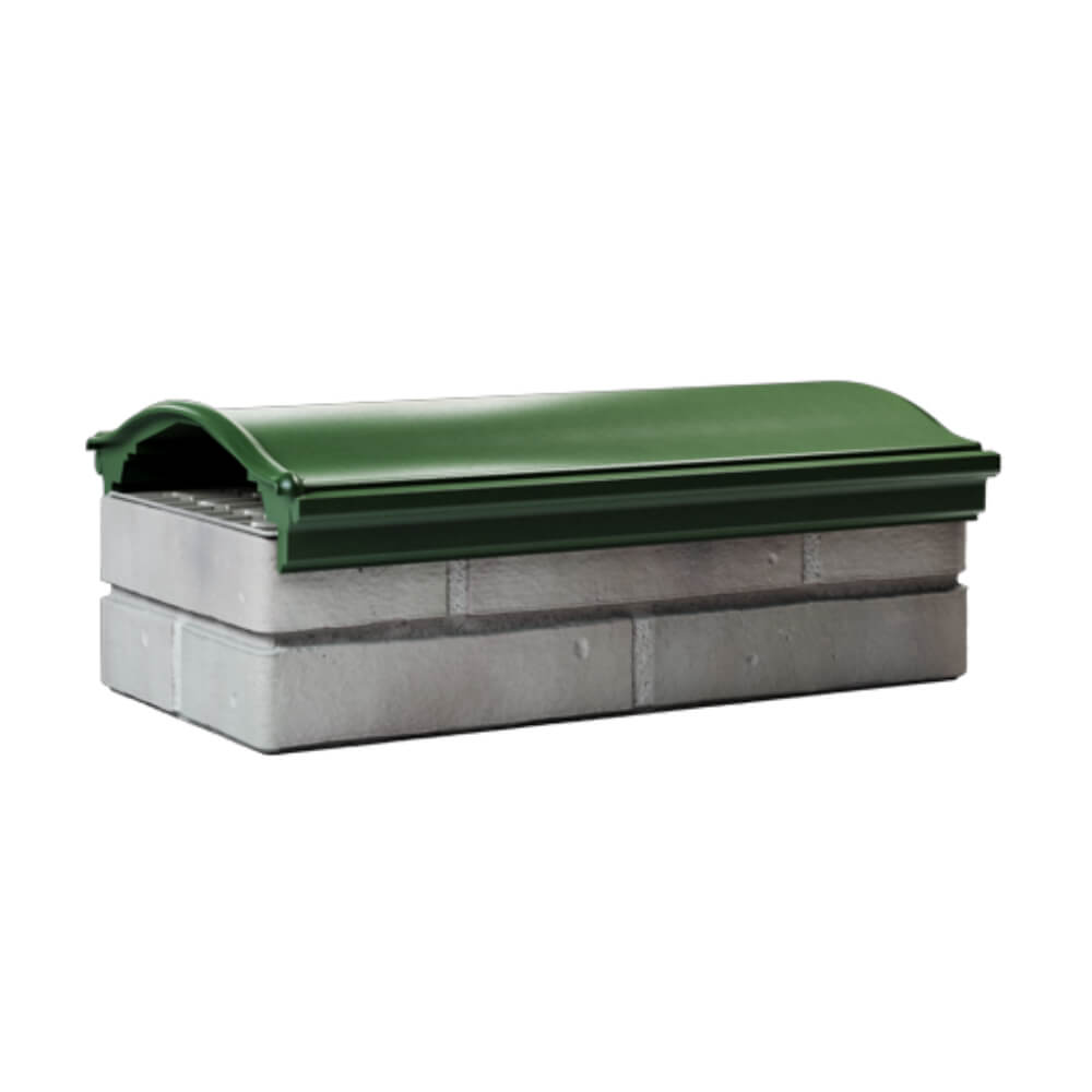 Парапет Zking Монблан Зеленый посадка на 1 кирпич (200/225/255мм) Ковров фото