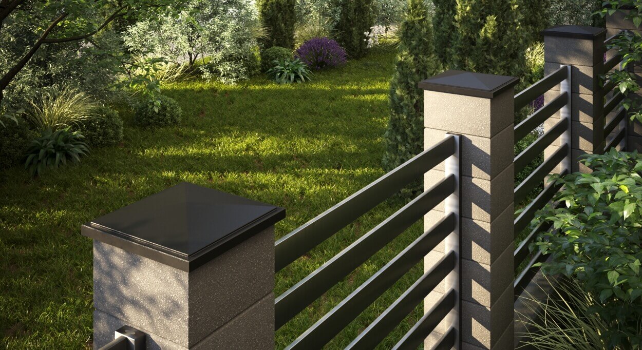 Колпак Zking БонаМоно Коричневый на столб 1.5х1.5 кирпича (385х385, 400х400мм) в Коврове фото