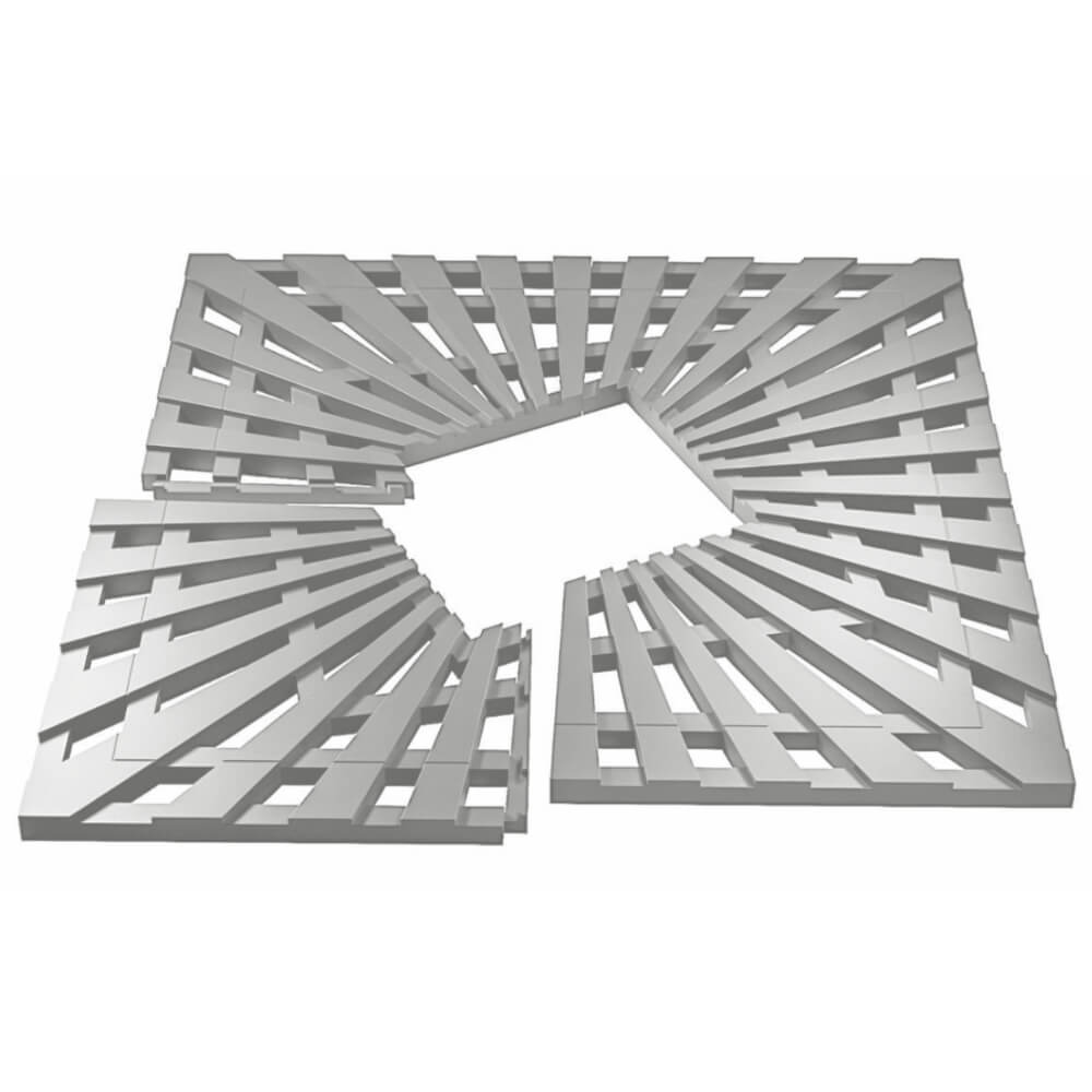 Приствольная решетка для дерева ZKING ATMOSPHERE 1.2х1.2м Бежевая в Коврове фото