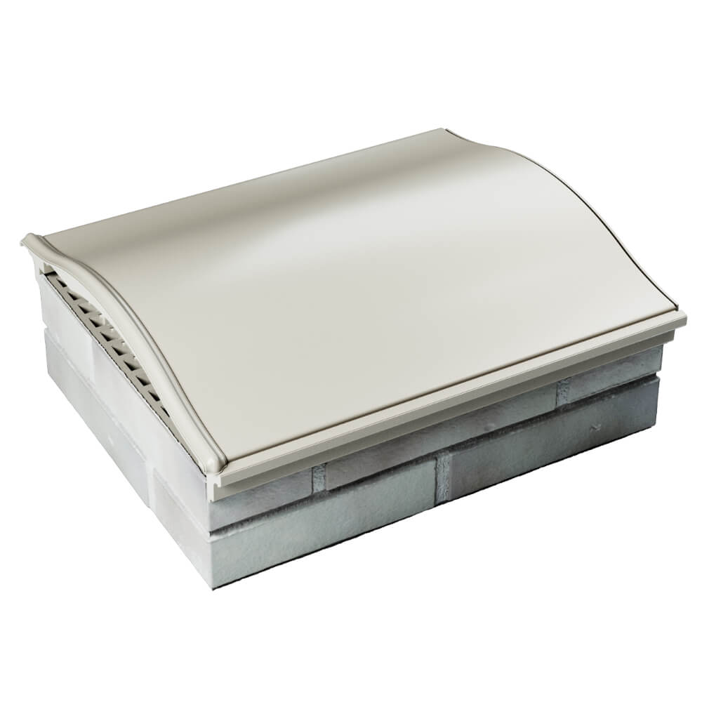 Парапет Zking Монблан Бежевый посадка на 1.5 кирпича (355/385мм) в Коврове фото