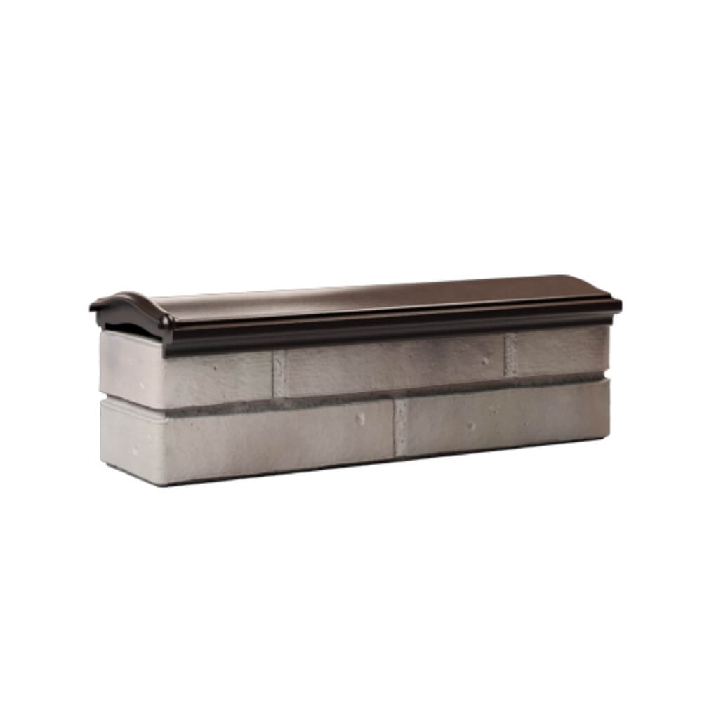 Парапет Zking Монблан Коричневый посадка на 0.5 кирпича (130мм) Ковров фото