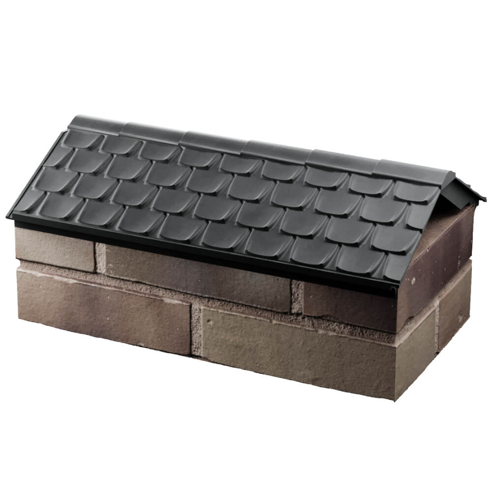 Парапет Zking Эльбрус Серый с посадкой на 1 кирпич (255мм) в Коврове фото