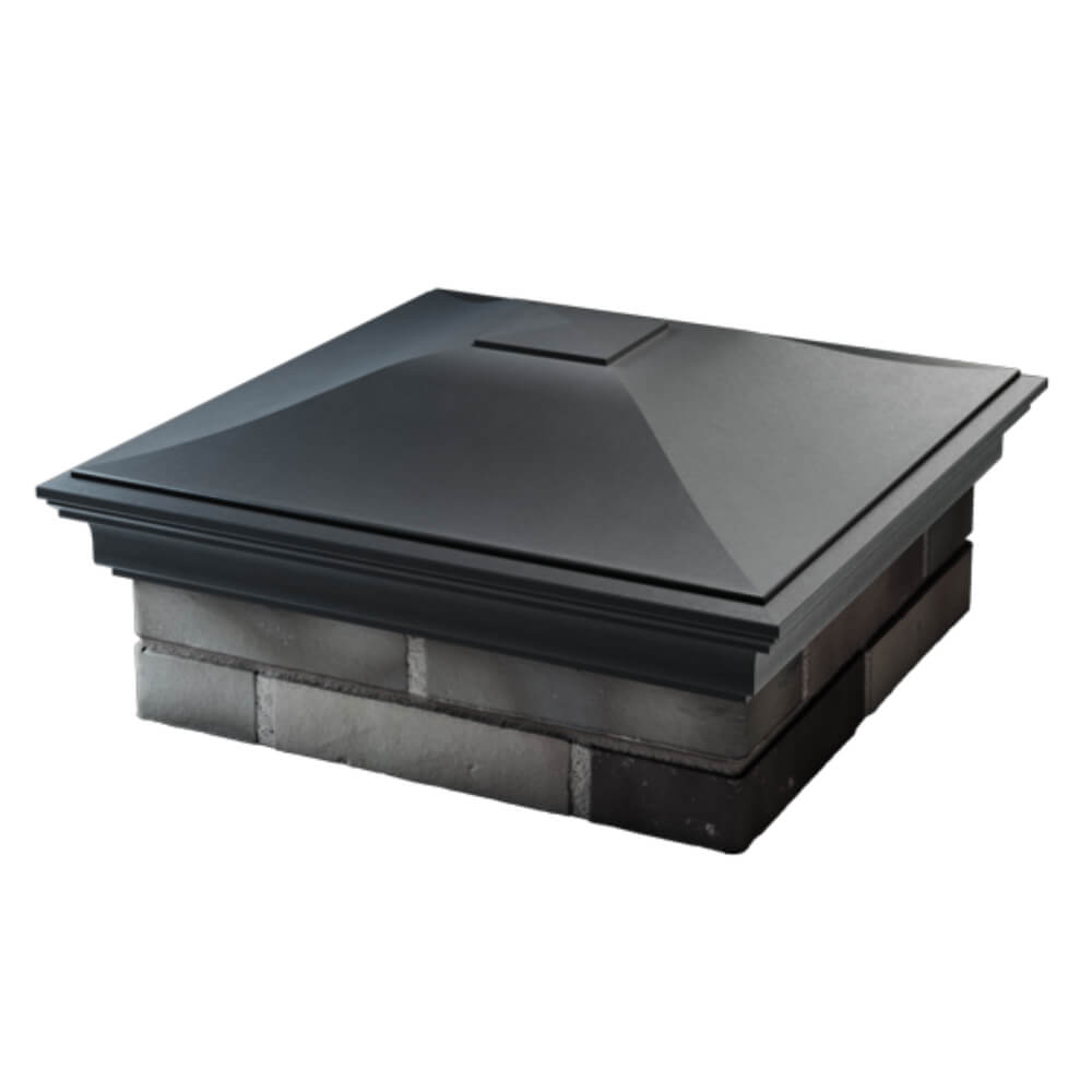 Колпак Zking Монблан Серый на столб 2х2 кирпича (515х515мм) в Коврове фото