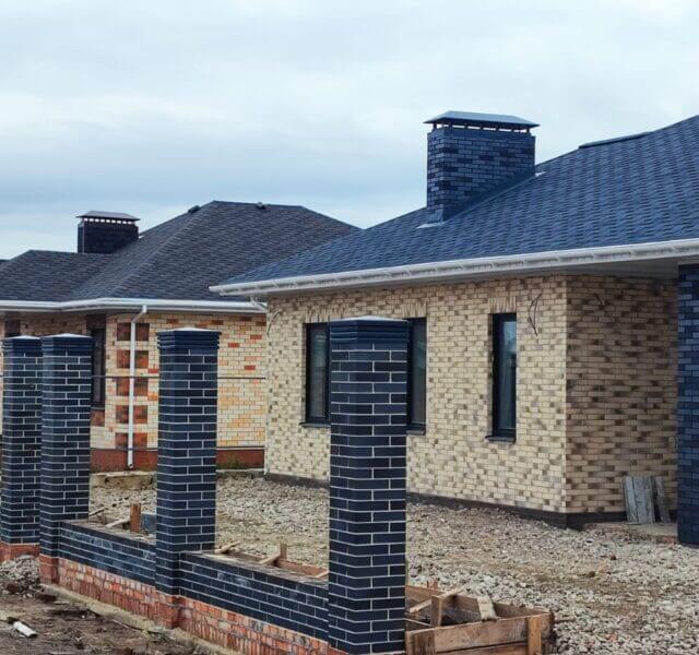 Колпак Zking Бона ХайТек Серый на столб 1.5х1.5 кирпича (385х385мм) в Коврове фото