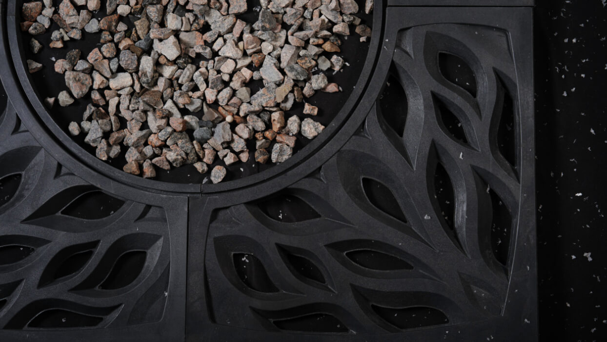 Приствольная решетка для дерева ZKING CRUST 1.2х1.2м Черная в Коврове фото